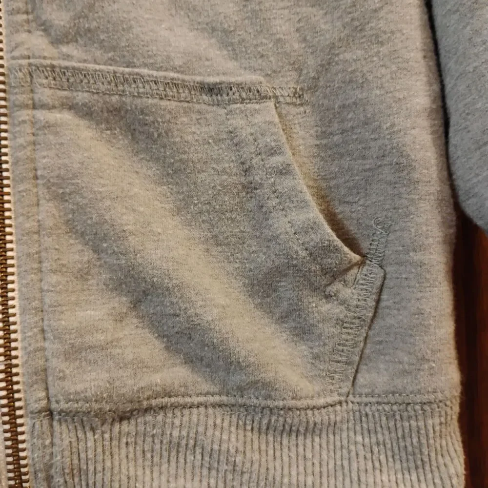 18-24m Toddler Old Navy Hoodie Gray Zip Up